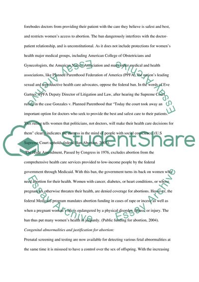 Termination of Pregnancy Should Be Considered in Serious Genetic Alteration