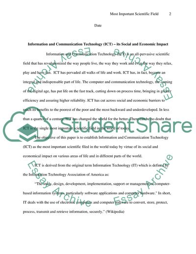 The Computer and Communication Technology