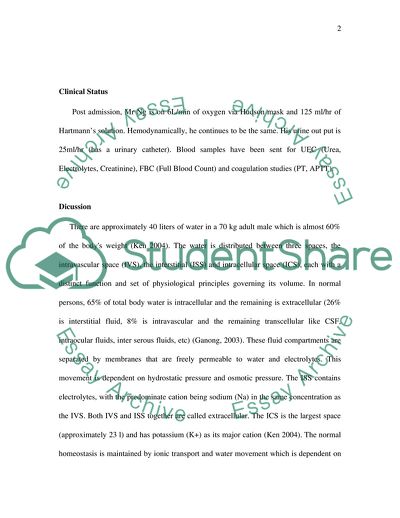 Analysis of Physiological Stress Response Case