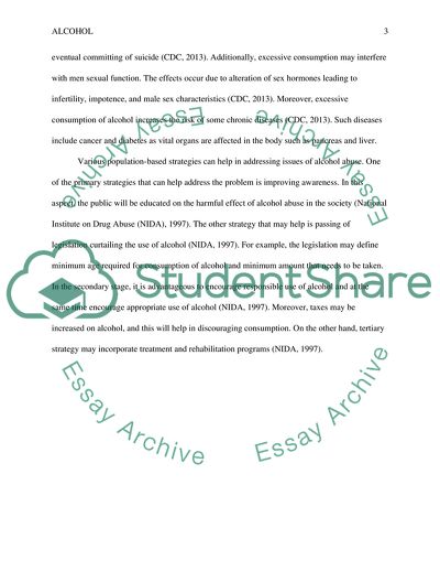 Alcohol Abuse in Men