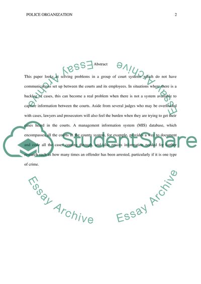 Organizational Problem