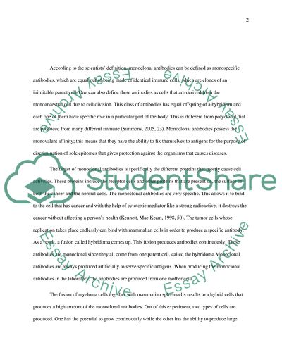Monoclonal antibodies