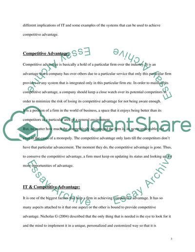 Information Technology in Business