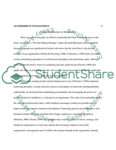 Book Report on Dont Fire Them, Fire Them Up by Frank Pacetta