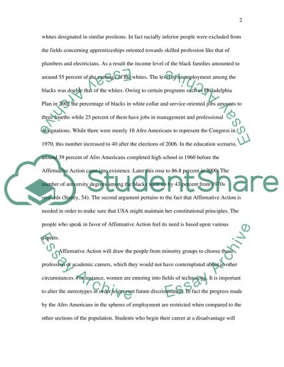 The Case Against Affirmative Action 2