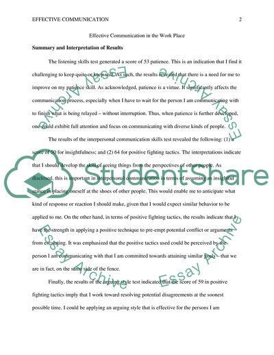 Describe effective communication within the workplace Explain how individual characteristics influence interpersonal behavior