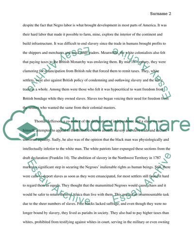 Racial Differences in America