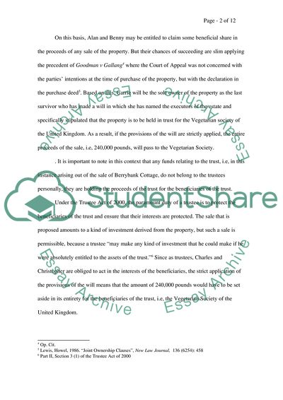 Foundation in Property Law