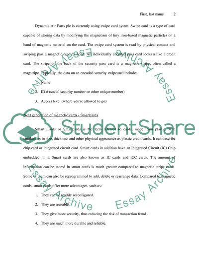 Biometric Security System