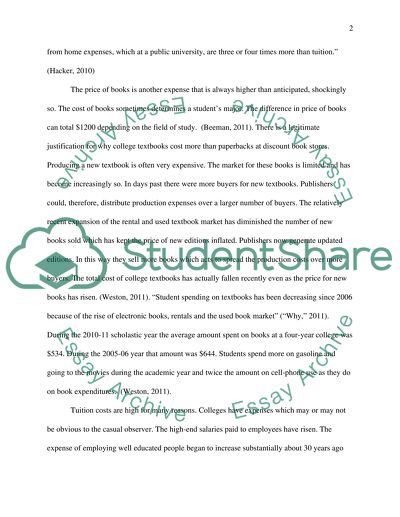 Why is College So Expensive