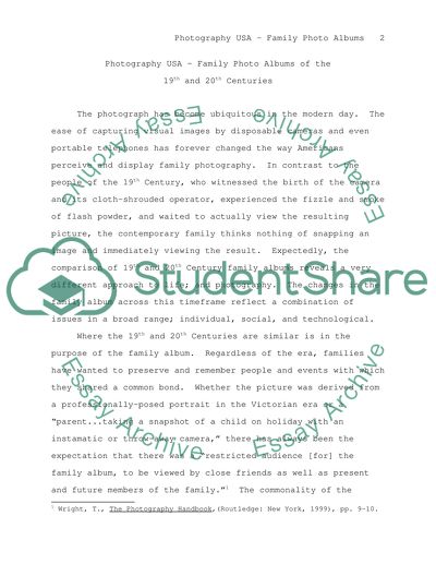 Family Photo Albums of the 19th and 20th Centuries