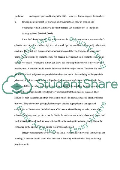 learning environment meaning essay