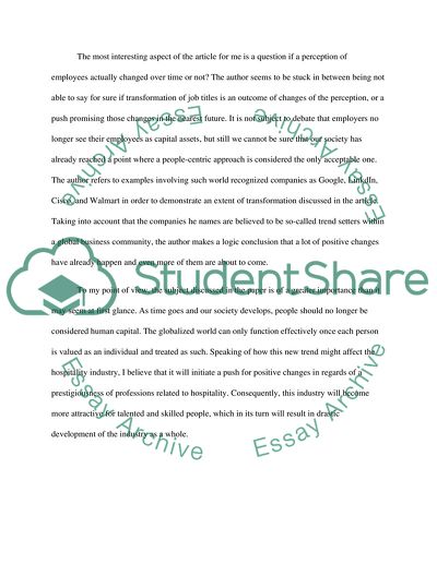 Why Human Resources Is Dead