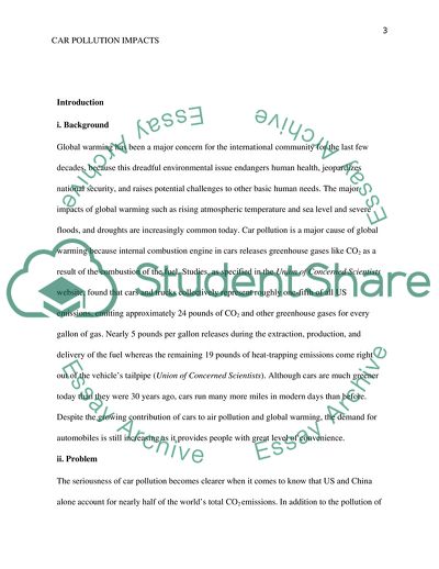 Pollution Impacts of Ford Motor Company