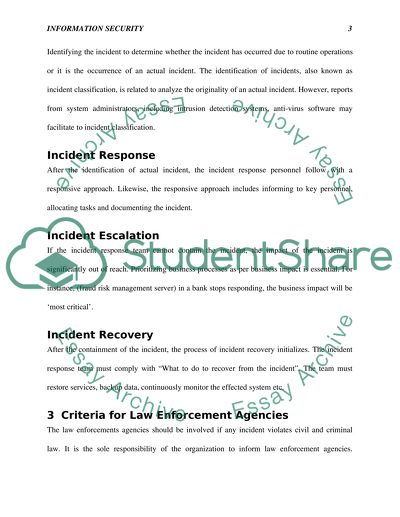 Information Security Management