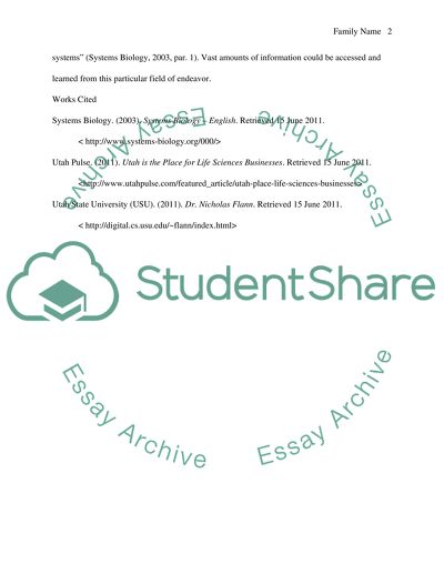 Life science research from your locality