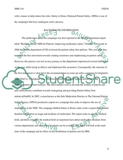 Improving the Use of Medicine