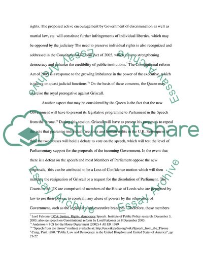 Analysis of Administrative and Constitutional Law Cases