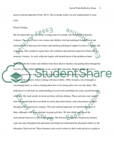 social skills reflection essay