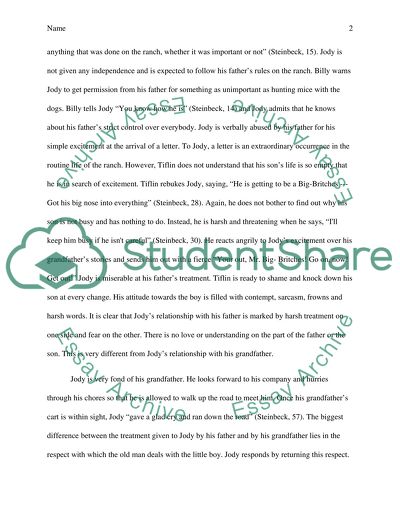 The leader of the peopleby John Steinbeeh (symbolism and parallelism)