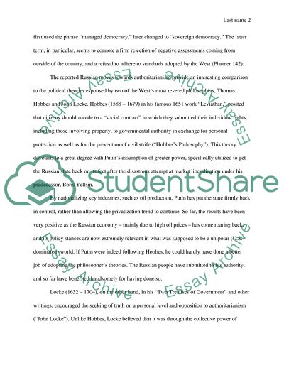 Private Property and Democracy in Russia