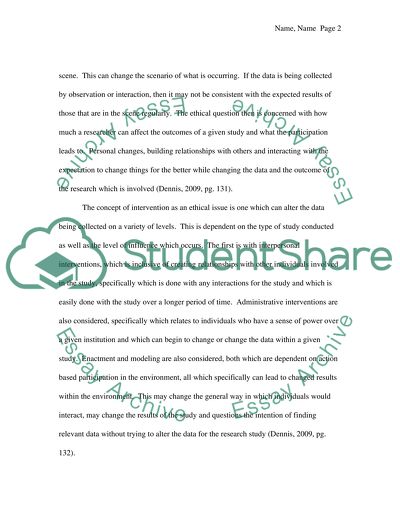 Interactions of Researchers among Children and Youth