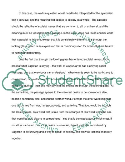 English - Literary Criticism