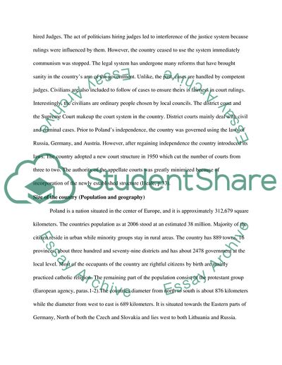 Development of Polands Police