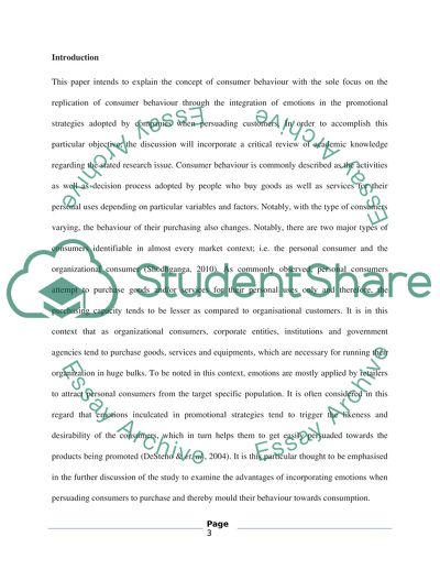 Understanding of Consumer Behaviour to Attract Customers