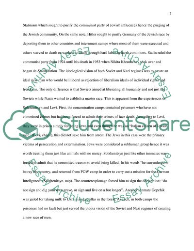 Demolition of Man in Soviet and Nazi Regimes