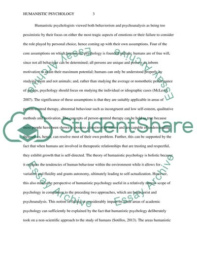 Humanistic Psychology