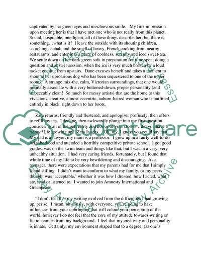 Interview with Zara Dane