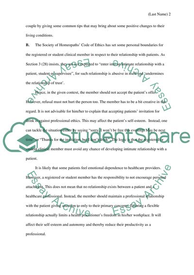 Healthcare Professionals Have Certain Ethical Obligations