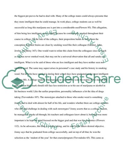 Drug Use in the College and Work Environment