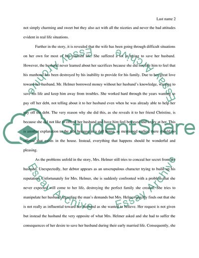 A Doll House by Ibsen