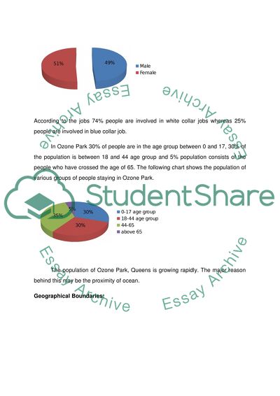Neighborhood research assignment Ozone Park Queens
