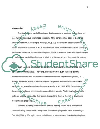 Teaching, Reading and Writing for Students Who are Deaf and Hard of Hearing (DHH)