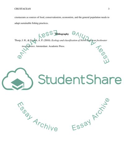 Expensive Treats: Edible Crustaceans and its effect on their sustainability