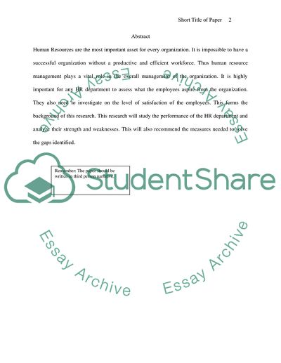 Judging Performance of Johnson Controls HR Department