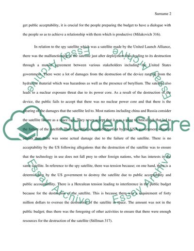 The Concept of Budgeting as Political Choice