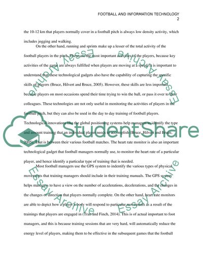 Information Technology in Football Development