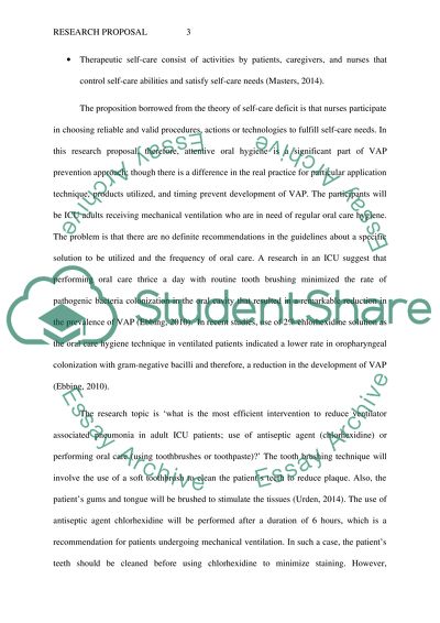 Theory of Self-Care Deficit