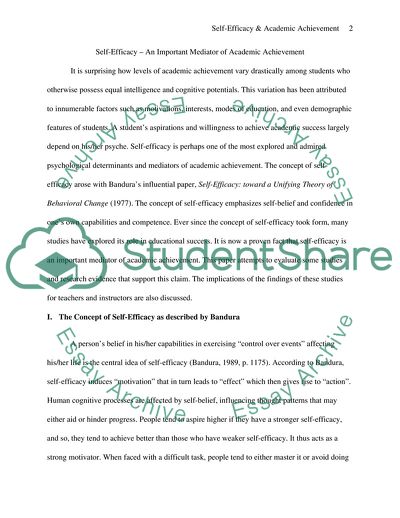 The Influence of Self-Concept on Self-Efficacy