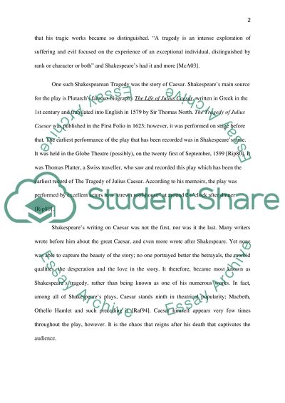 A history of the play and the playwright plus a list of works referenced