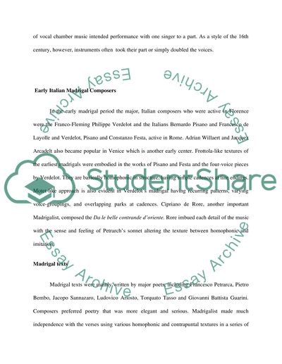 Madrigal essay 05 image