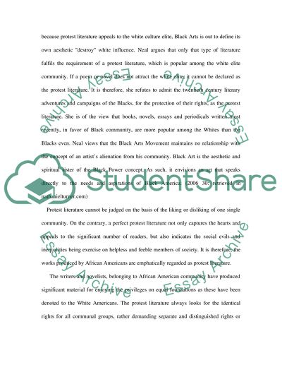 The Black Arts Movement