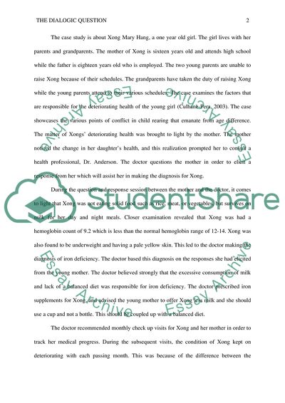 The Dialogic Quesstion