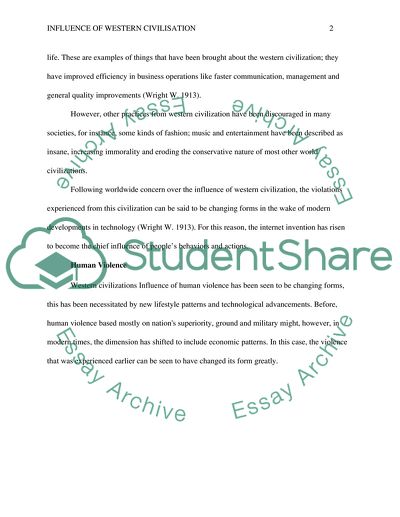 Western Civilization