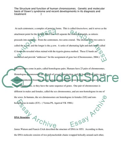 The Structure and Function of Human Chromosomes