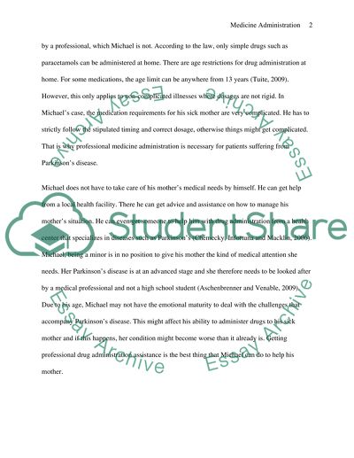 Medicine administration